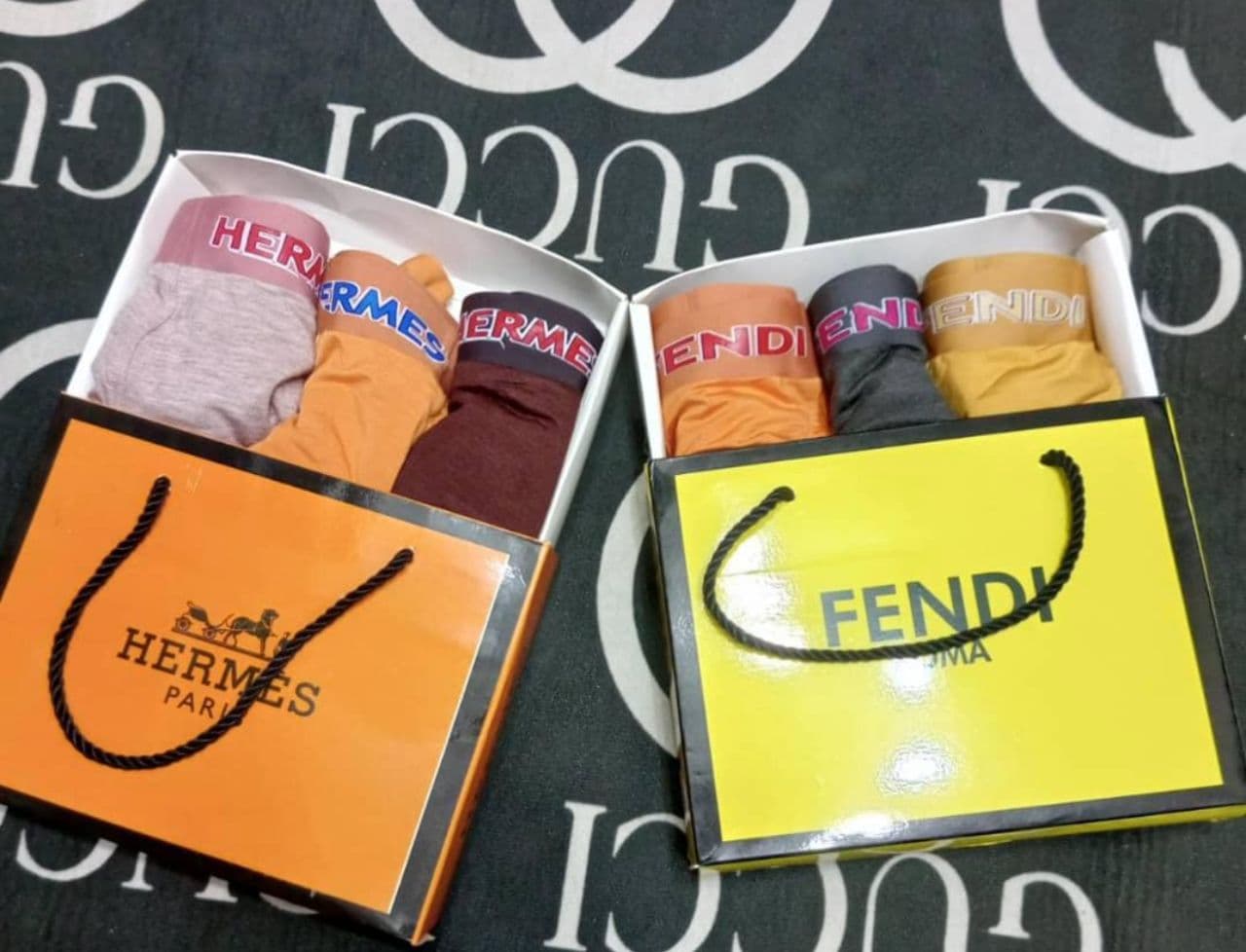 3pcs luxury boxer